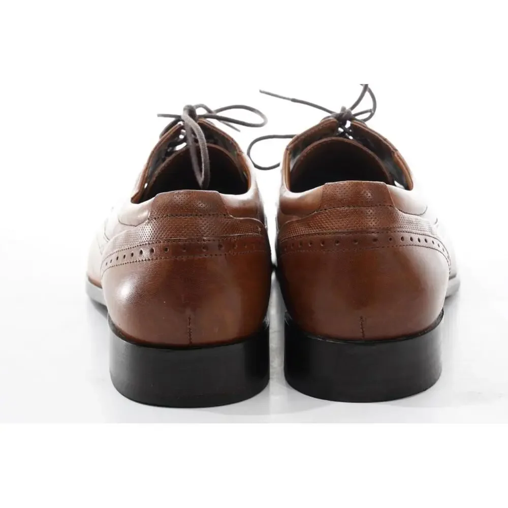 Johnston And Murphy Domani Cap-Toe Oxfords Mens Sz 10 M Shoes
